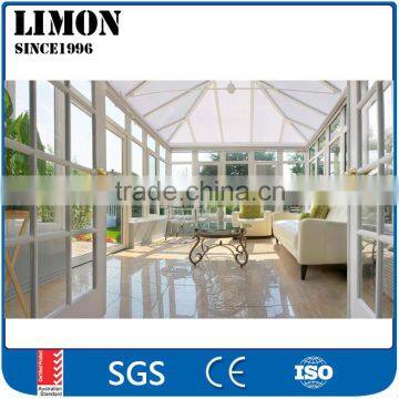 Eco Friendly commercial Limon Custom Made Glass winter Garden House prices