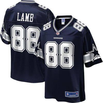 NFL PRO LINE Men's CeeDee Lamb Navy Dallas Cowboys Player Jersey