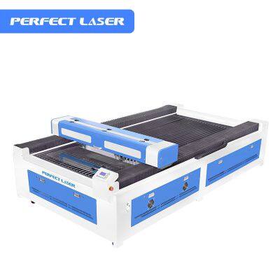 Ruida system cnc 1300*2500 co2 fabric laser cutting machine for fabric leather and paper