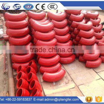 Factory direct pipe fitting elbow 45 degree pipe bend, concrete pump pipe elbow