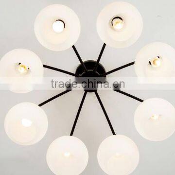 2016 New Wrought Iron Candle Chandelier LampZH-6048 photo-4