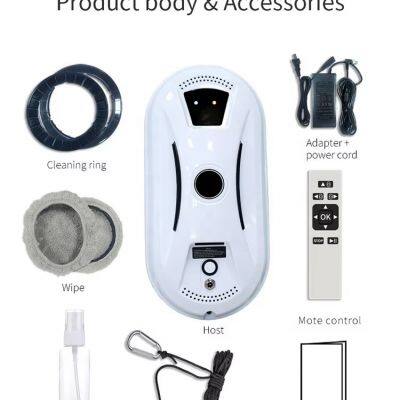 Mobile APP Remote Control Window Washing Drone Glass Vacuum Cleaner Skyscraper Window Cleaning Robot photo-5