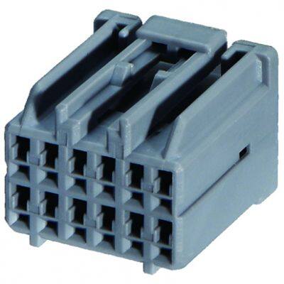 917978-6 Auto Male Female Wire Housing Connector 12pin female housing connector
