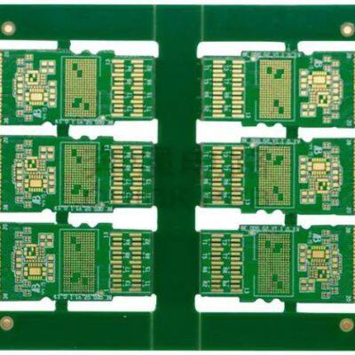 8 layers, 3rd order HDI high-frequency mixed pressure buried copper PCB,8th layer 3rd order optical module buried resistance PCB