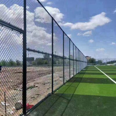 Basketball Court Chain Link Fence 36 Inch Galvanized Chain Link Fence Roll
