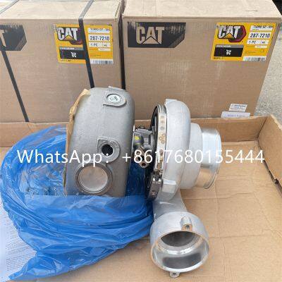 The turbocharger 287-7210 is suitable for the Caterpillar C32 engine.