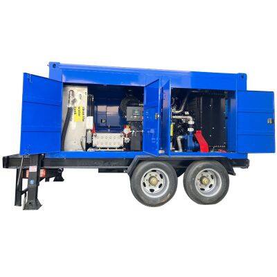 Diesel-Driven 1500bar High Pressure Cleaning Machine Industrial Water Jetting Equipment Derust Paint Remove Pipeline Cleaning photo-4