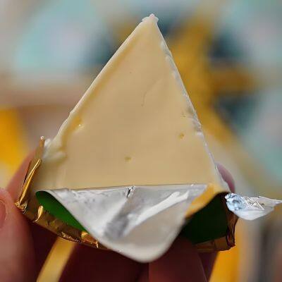 Маленький кубикованный сыр. Линия по производству сырного фольгированного пакетинга Tokkepack