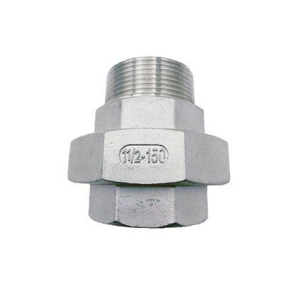 Stainless Steel Male and Female Threaded Union, Cast Pipe Fittings With Male and Female Threads Unions photo-5