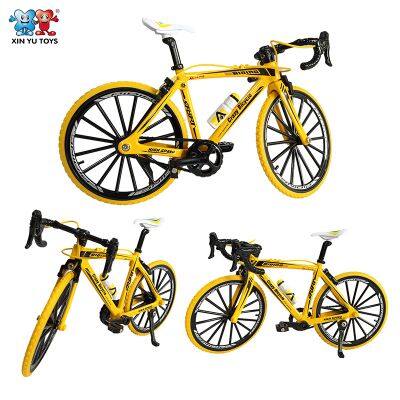 XINYU 1:8 Scale Diecast Toys Mountain Bicycles Alloy Metal Miniature Bike photo-2