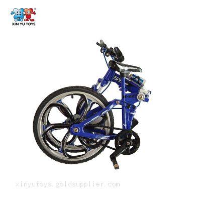 XINYU Brand Bike Toy 1:8 Scale Folding Stimulation Diecast Model Toys photo-3