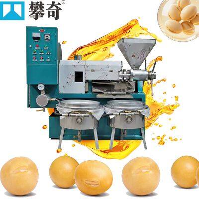 Soybean Oil Machine Automatic Cold & Hot Pressing Soybean Oil Extraction With Oil Pressing Machine Soybean Oil Press for Sale Soybean Oil Production