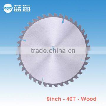 9''-40T Whole Sale China Carbide TCT Circular Saw Blade for Wood Cutting