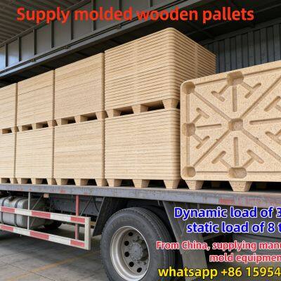 High-Strength, Nail-Free, Splinter-Free Molded Wood Pallets — Specialized for Warehousing and Logistics photo-2