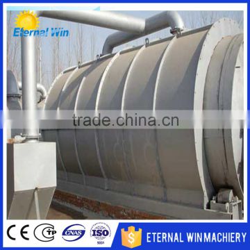 Used tire pyrolysis equipment Waste rubber processing oil machinery