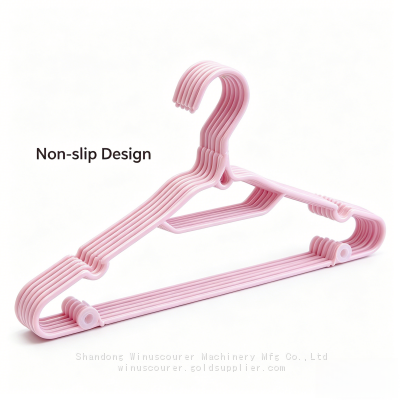 Антискользящие металлические вешалки для одежды, антискользящие стальные вешалки для шкафа