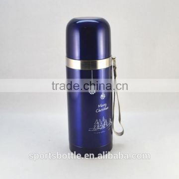 high quality 450ml bullet stainless steal thermos with drawstrings