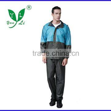 Adult Motorcycle rain jacket and pant