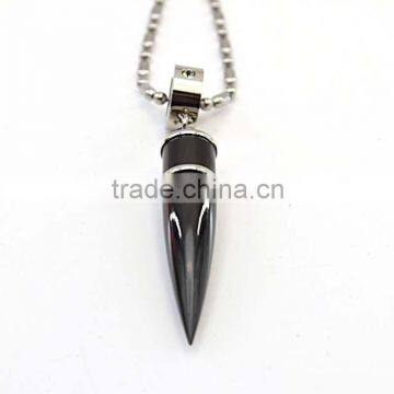 Wholesale Jewellery Hand Made Jewelry Black Men Pendant for Men photo-2