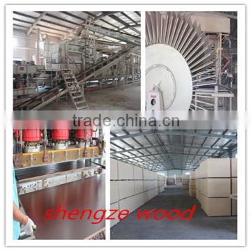 white melamine faced waterproof particleboard/chipboard production line