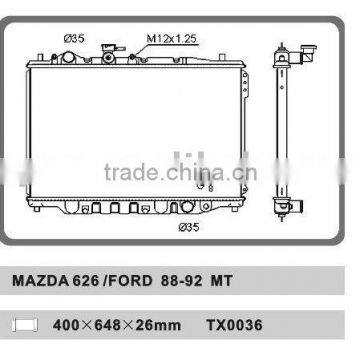 auto radiator for MAZDA 626/FORD 88-92 MT