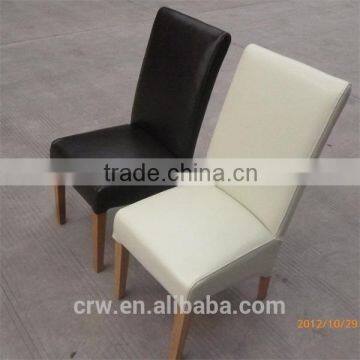 RCH-4062 Morden White Leather Dining Chair For Weddings