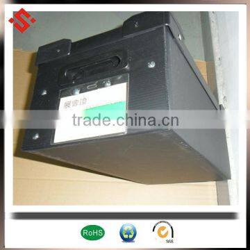 2015 pp coroplast corrugated conductive box esd plastic box