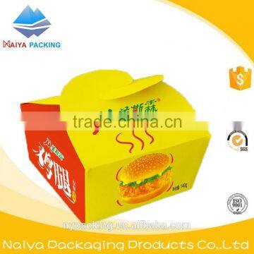 Cardboard Hamburger Box Custom Burger Packaging Box photo-6