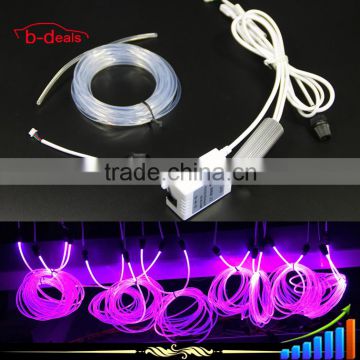 5 meters optical fiber light guid body atmosphere light steering wheel decorative lights