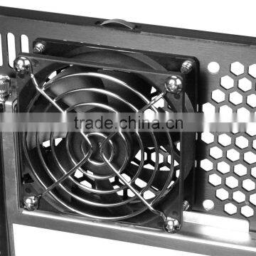 Metal fan grid