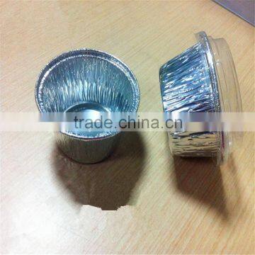 food grde Small Round aluminum foil pudding cup container