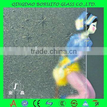 Competiitve price 6mm Galaxy patterned glass