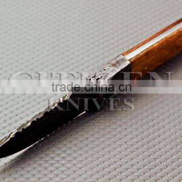 CITIZEN KNIVES, BEAUTIFUL CUSTOM HAND MADE DAMASCUS STEEL HUNTING KNIF photo-5