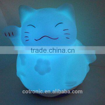 Cat Shape Small Baby Portable LED Night Light photo-3