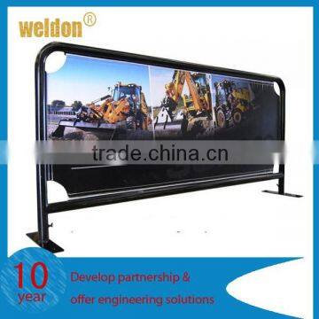 Custom Pvc Banner Traffic Barrier Crowd Control Windbreak Barrier photo-6