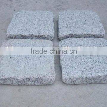 natural grey granite cube stone paving