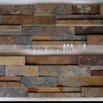 P1120-2 slate culture stone tiles for outdoor walls