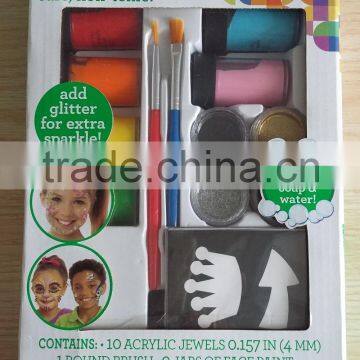 Mega washable face paint make up kit