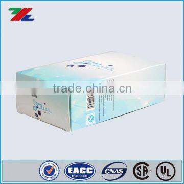 Hot stamping print face cream packaging custom printing popular cosmetic paper box