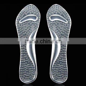 Comfort Leather Inserts Shoe Insole 3/4 Insole Soft Gel Insole KSGP Q4218