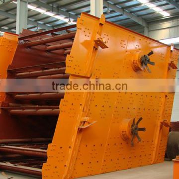 Circular Type Mobile Vibrating Screen For Ore Mining Plant