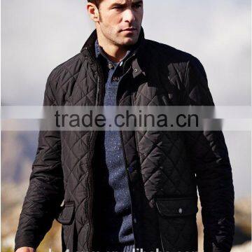 Mens Casual Premium Quilted Lightweight Zip up thick padded Jacket