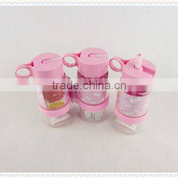 children plastic lemon bottles kids' plastic fruit infuser bottle Korea fruit infuser bottle