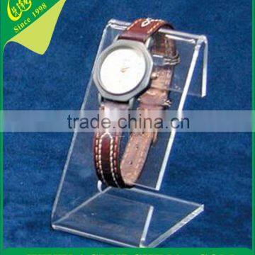 Clear Imported Perspex Electronic Wrist Watch Rack, Fashionable Transparent Acrylic Watch Display Stand With Hot-bend Forming photo-2