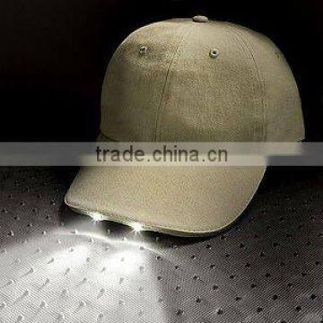 led light cap and hat without custom embroidery logo                        
                                                Quality Choice