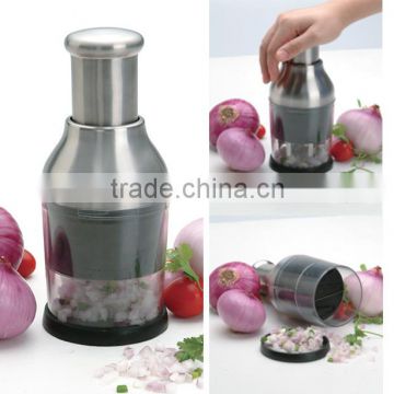 S/S ABS+PP+PS 21.6*9.2*9.2 Kitchen tools vegetable chopper/hand chopper/manual fruit&vegetable chopper