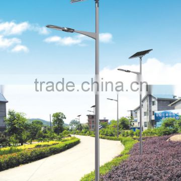 Wholesale price galvanized led solar street light with pole