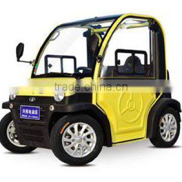 Mini Electric Car Elactric Automobile Yellow