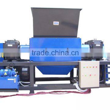 Waste tyre cutting machine car tire crushing washing drying automatic waste tire recycling machine