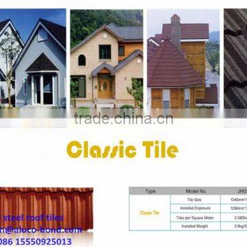 Stone Coated Roofing Step Tiles